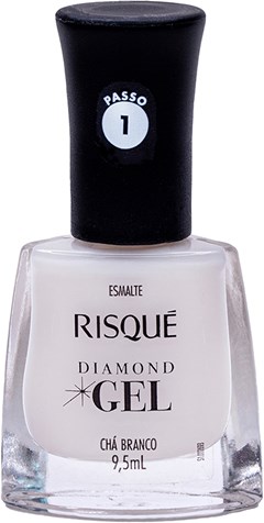 ESMALTE RISQUE NU CREM DGEL CHÁ BRANCO