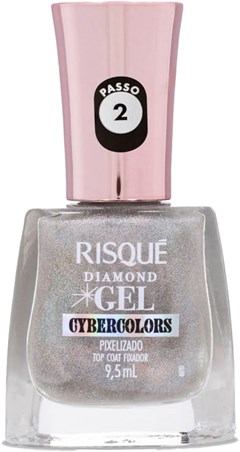 ESMALTE RISQUE NU CREM DGEL PIXELIZADO
