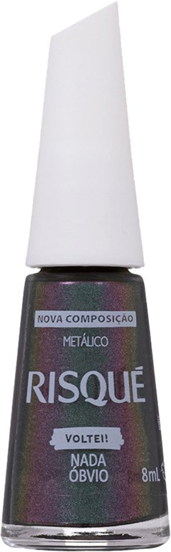 ESMALTE RISQUE  BL METÁLICO NADA OBVIO