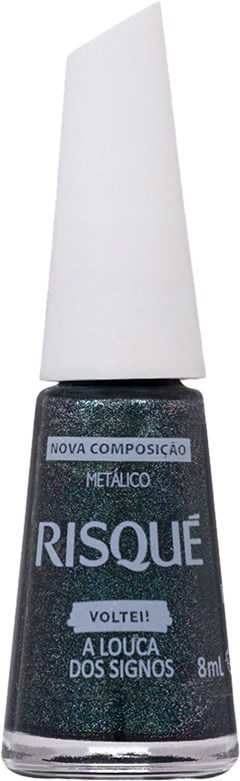 ESMALTE RISQUE  BL METÁLICO A LOUCA DOS SIGNOS
