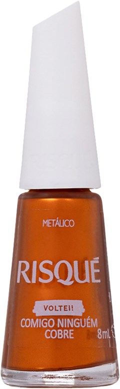 ESMALTE RISQUE  BL METÁLICO  COMIGO NINGUÉM COBRE