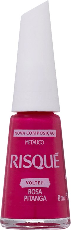 ESMALTE RISQUE  BL METÁLICO ROSA PITANGA