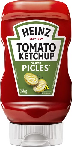 CATCHUP HEINZ 397G SQUEEZE PICLES