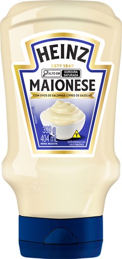 MAIONESE HEINZ 390G SQUEEZE TRADICIONAL