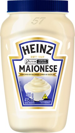 MAIONESE HEINZ 400G PET TRADICIONAL