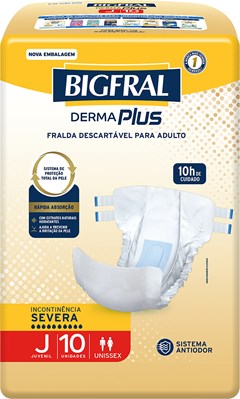 FRALDA GERIAT BIGFRAL DERMA PLUS JUV