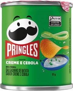 BATATA PRINGLES 37G CREME E CEBOLA LATA