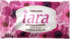SABONETE IARA 160G PETALAS E ROSAS