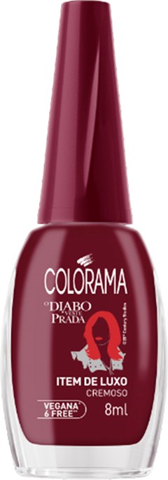 ESMALTE COLORAMA BL CREMOSO DIABO VESTE PRADA ITENS DE LUXO
