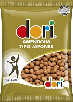 AMENDOIM DORI 320G JAPONÊS SALGADO
