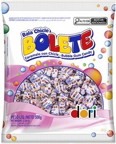 BALA DORI 500G CHICLE BOLETE TUTTI FRUTTI