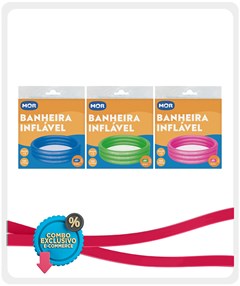 BANHEIRA INFLÁVEL MOR 130L COR SORTIDA