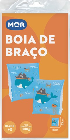 BOIA DE BRAÇO MOR 23X15CM COR SORTIDA SUPORTA ATÉ 30KG