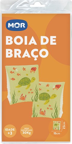 BOIA DE BRAÇO MOR 23X15CM COR SORTIDA SUPORTA ATÉ 30KG