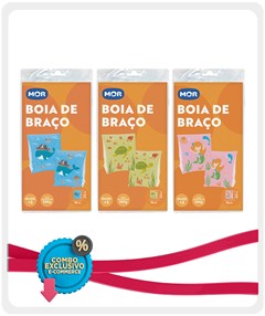 BOIA DE BRAÇO MOR 23X15CM COR SORTIDA SUPORTA ATÉ 30KG