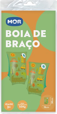 BOIA DE BRAÇO MOR 30X15CM COR SORTIDA SUPORTA ATÉ 50KG