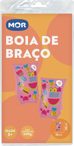 BOIA DE BRAÇO MOR 30X15CM COR SORTIDA SUPORTA ATÉ 50KG
