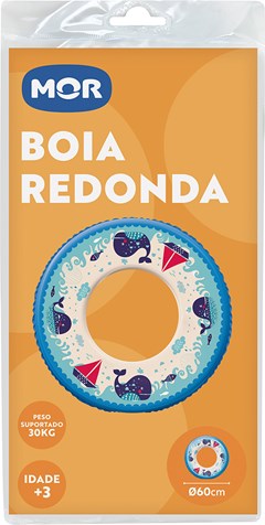 BOIA REDONDA 60CM MOR COR SORTIDA