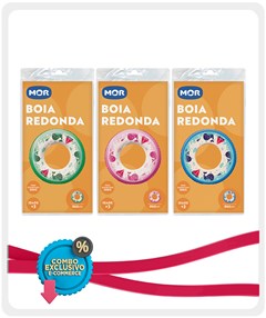BOIA REDONDA 60CM MOR COR SORTIDA