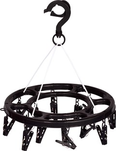 MINI-VARAL MOR REDONDO 16 PRENDEDOR PRETO