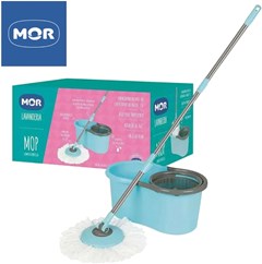 MOP GIRATÓRIO MOR LIMPEZA PRATICA BALDE 13 LITROS