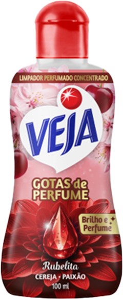 ESSENCIA CONCENTRADA 100ML VEJA RUBELITA E CEREJA