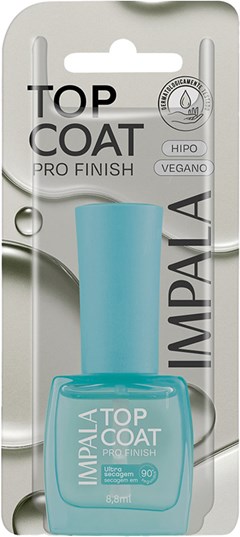 ESMALTE IMPALA BL PRO FINISH  TOP COAT ULTRA SECANTE