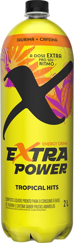 BEBIDA ENERGETICO EXTRA POWER 2LT FRUTAS TROPICAL