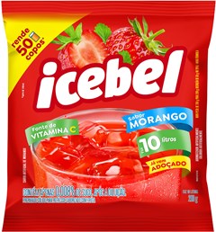 REFRESCO ICEBEL 200G MORANGO FAZ 10LT