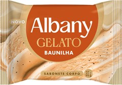 SABONETE ALBANY 80G GELATO BAUNILHA