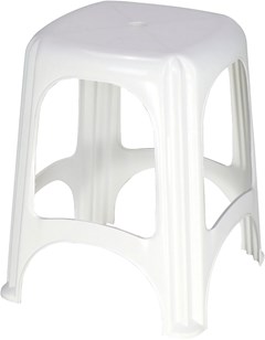 BANQUETA DE PLASTICO TRAMONTINA NITERÓI BRANCA