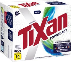 SABÃO PÓ TIXAN 800G POWER ACTION