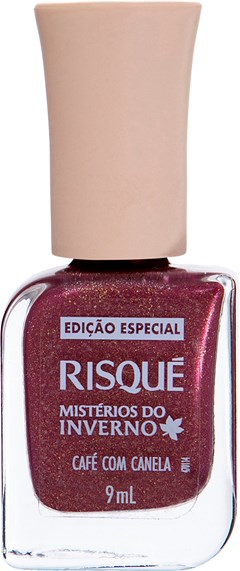 ESMALTE RISQUE NU MET EFEITO INVERNO CAFÉ COM CANELA