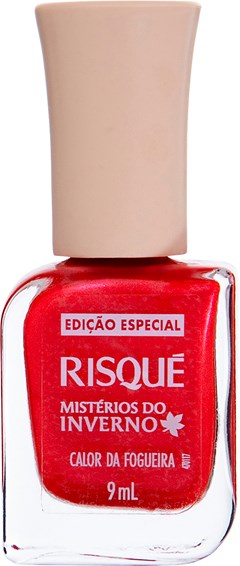 ESMALTE RISQUE NU MET EFEITO INVERNO COLOR FOGUEIRA