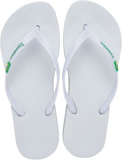 SANDÁLIA IPANEMA ANATÔMICA BRASIL BRANCO/BRANCO/VERDE 39/40