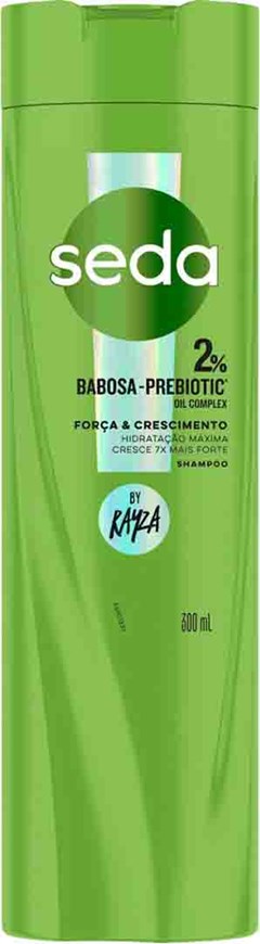 SHAMPOO SEDA 300ML FORÇA E CRESCIMENTO BABOSA + PREBIOTIC