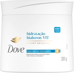 MASC TRAT DOVE 320G HIDRATAÇÃO + HIALURON-VIT
