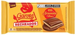 CHOCOLATE GAROTO TABLETE 90G SERENATA DE AMOR RECHEADO