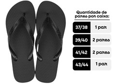 SANDÁLIA IPANEMA CLASSICA PRETO/PRETO 37/38 A 43/44