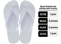 SANDÁLIA IPANEMA CLASSICA BRANCO/BRANCO 37/38 A 43/44
