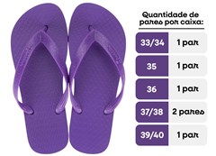 SANDÁLIA IPANEMA CLASSICA FEMININA ROXO/ROXO 33/34 A 39/40