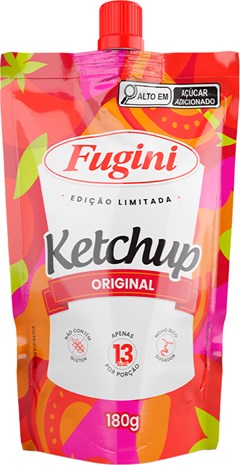CATCHUP FUGINI 180GR TRAD SACHE BICO