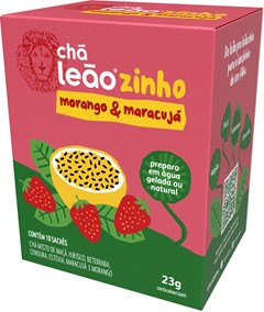 CHA LEAO 23G KIDS MORANGO/MARACUJÁ