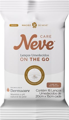 LENÇO UMEDECIDO NEVE ON THE GO 16FL