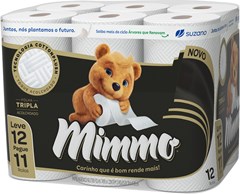 PAPEL HIGIÊNICO FOLHA TRIPLA MIMMO 20MT LEVE 12 PG11