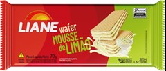 BISCOITO LIANE WAFER 70G MOUSSE LIMÃO