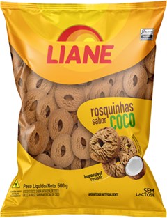 BISCOITO ROSCA LIANE 500G COCO