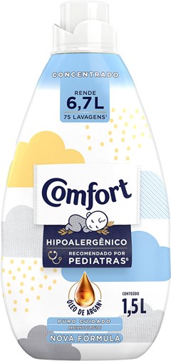 AMACIANTE COMFORT 1,5LT CONCENTRADO PURO CUIDADO