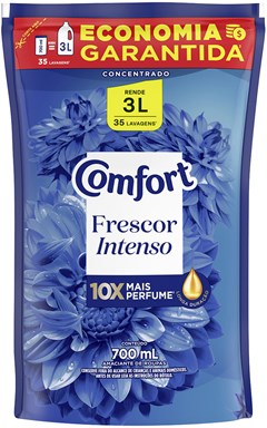 AMACIANTE COMFORT 700ML SACHE CONCENTRADO FRESCOR INTENSO