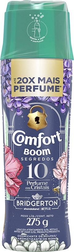 AMACIANTE COMFORT BOOM 275ML CRISTAL 10 BRIDGERTON